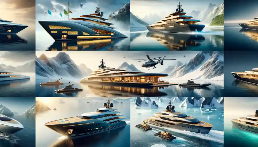 Luxury yacht design