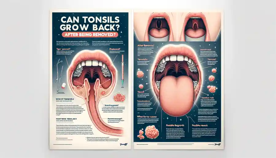 can tonsils grow back after being removed? - tymoff