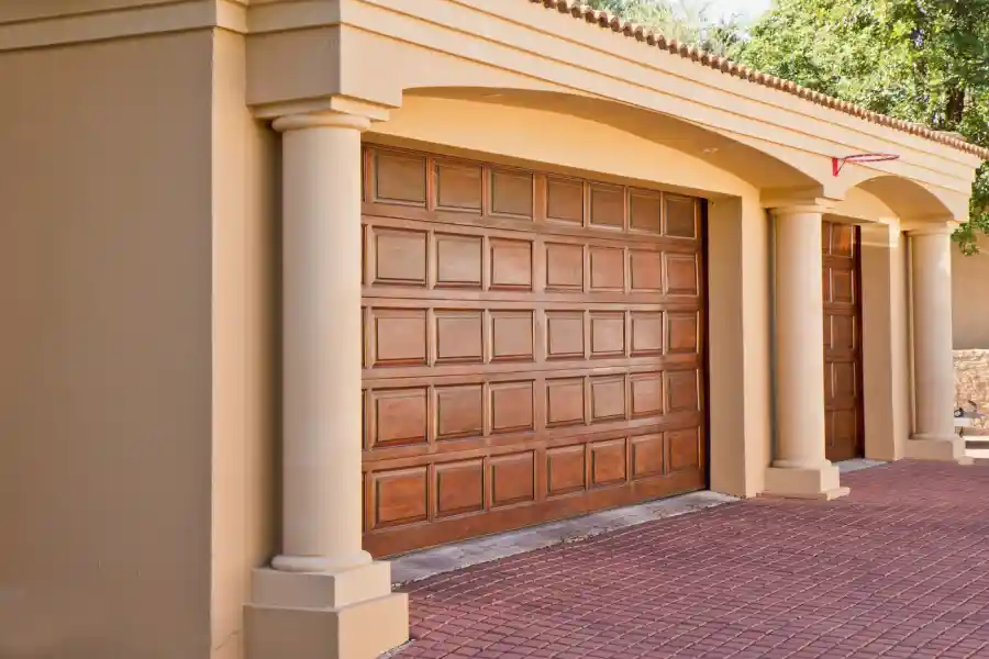 wood garage doors