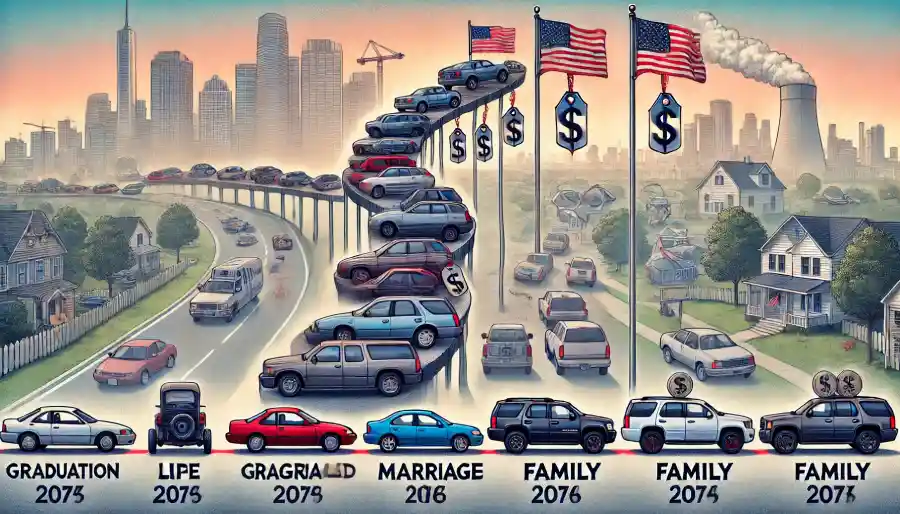 why do so many americans believe that car payments are just a normal way of life?