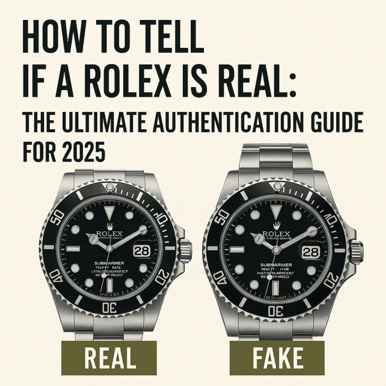 how to tell if a rolex is real