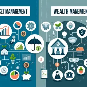 difference between asset management and wealth management